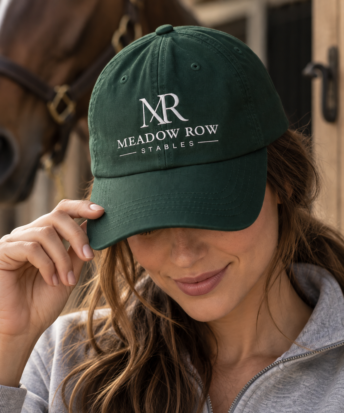 Classic Embroidered Ball Cap